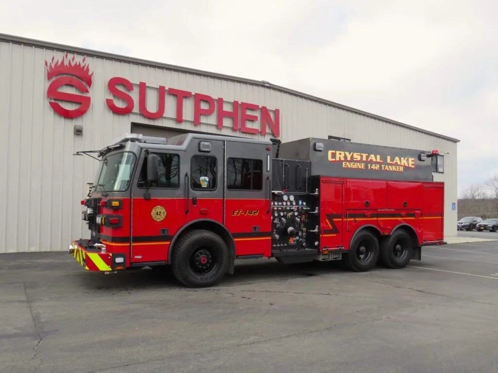 Wet Side Tankers - Sutphen Fire Trucks