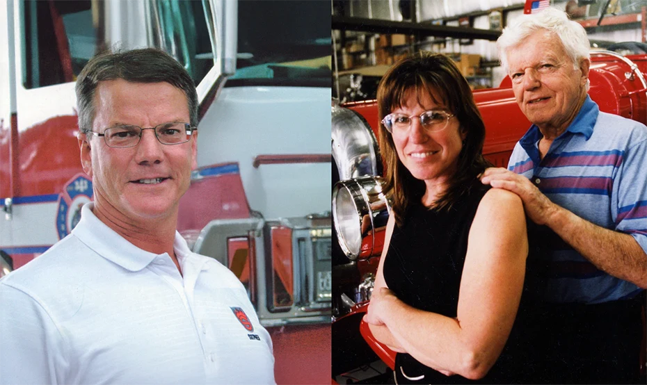 Drew Sutphen and Julie Sutphen Phelps officially take over the business and become President of Sutphen Corporation and Sutphen Towers, respectively. 