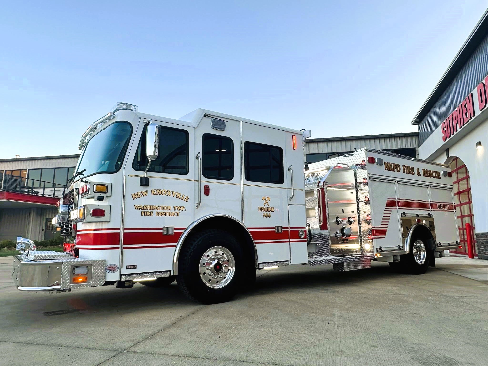 New Knoxville Washington Township Fire Department - Driver Side