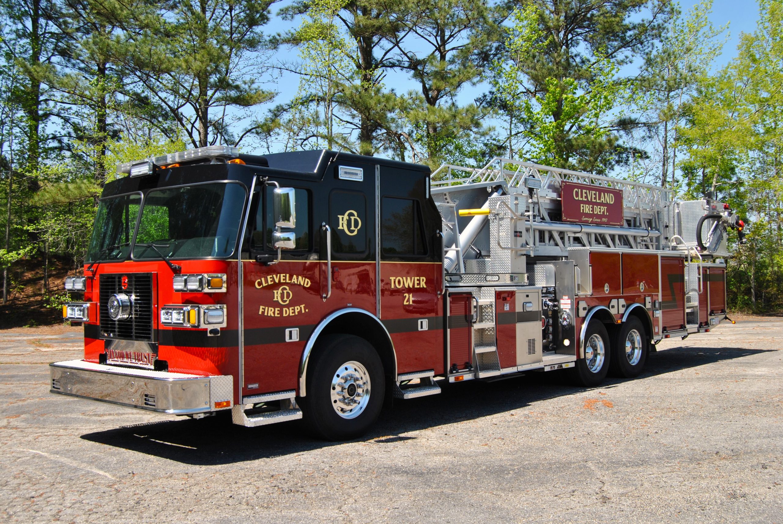 Cleveland Fire Department, GA - Driver Side