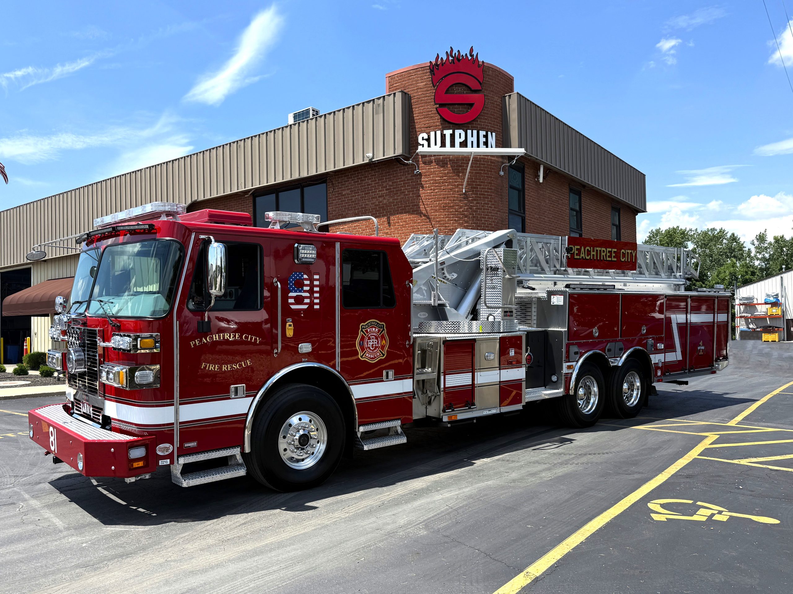 Peachtree City Fire Rescue, GA - Driver Side