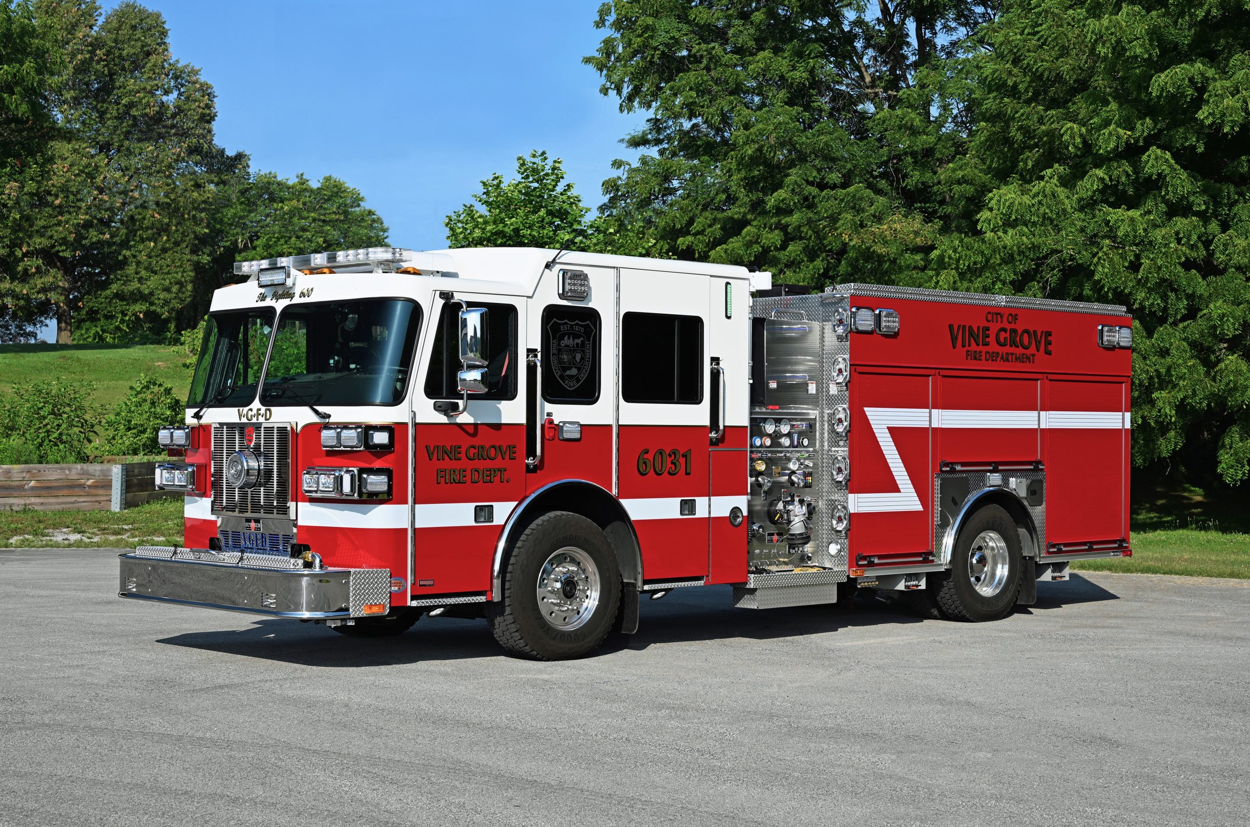 Vine Grove Fire Department, KY - Driver Side