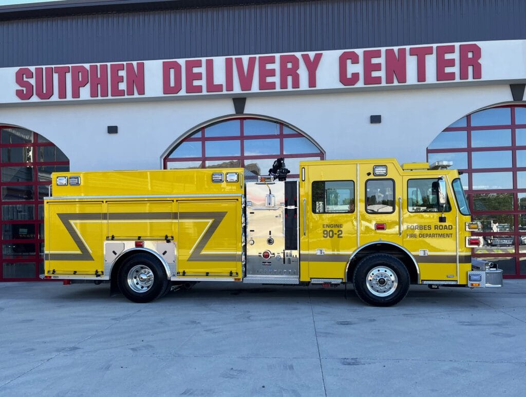 Custom Pumper – Forbes Road Volunteer Fire Department, PA