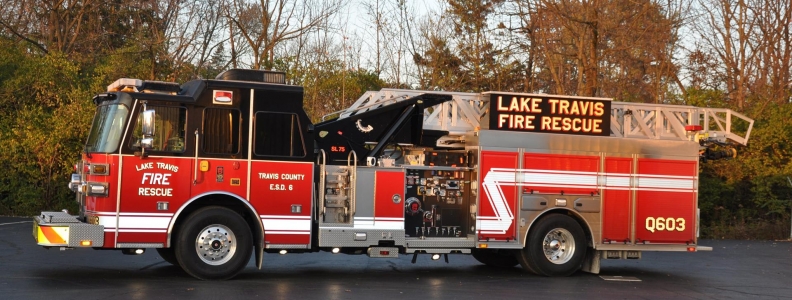 Lake Travis, TX – SL 75 Aerial Ladder