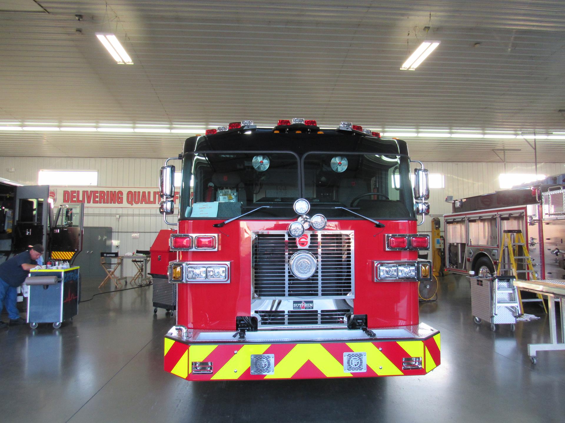 Gwinnett County Fire And Rescue Custom Fire Apparatus Sutphen 