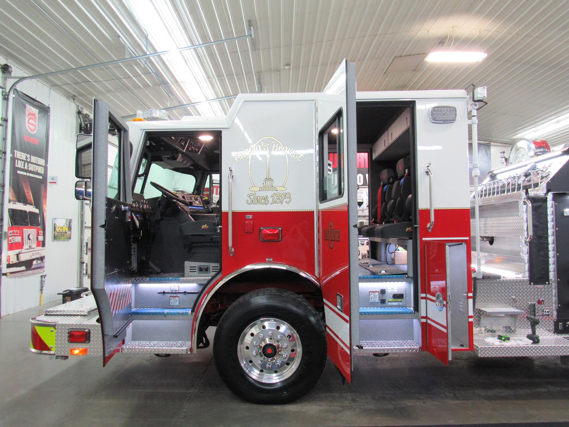 Winston Salem Cab >> Custom Pumper Angola Fire Department | Sutphen Winston Salem Cab >> Custom Pumper Angola Fire Department | Sutphen