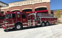 SL100 Aerial Ladder Truck